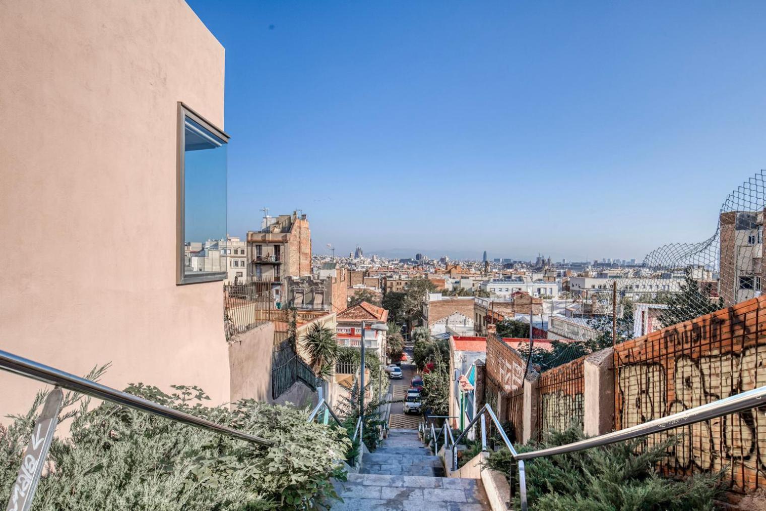 バルセロナBlueground Poble Sec Terrace Great Views Bcn-108アパートメント エクステリア 写真